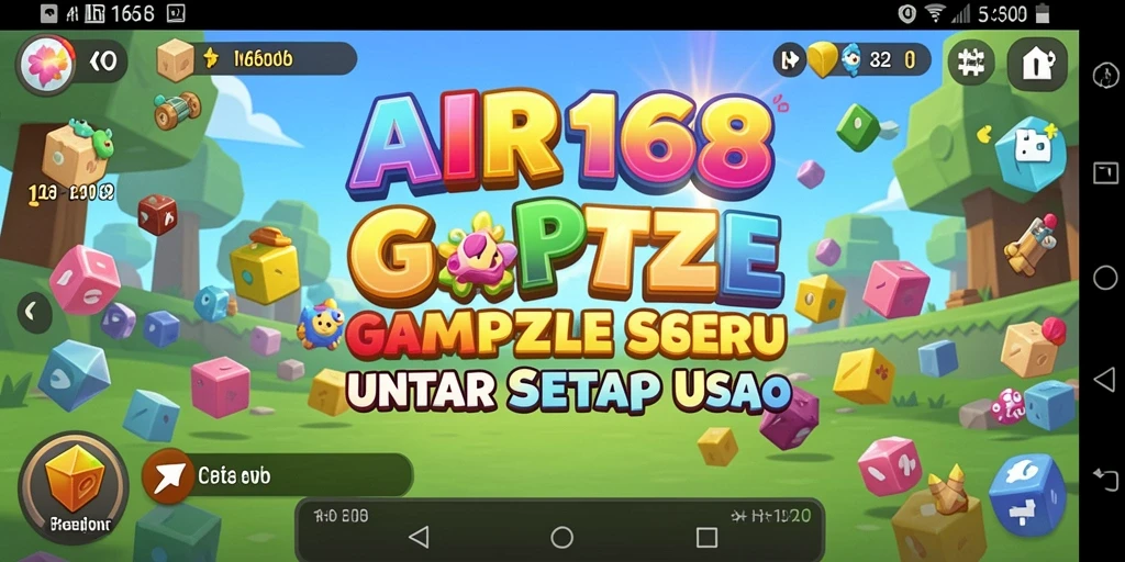 Gameplay menarik dan menantang di AIR168 dengan berbagai puzzle.