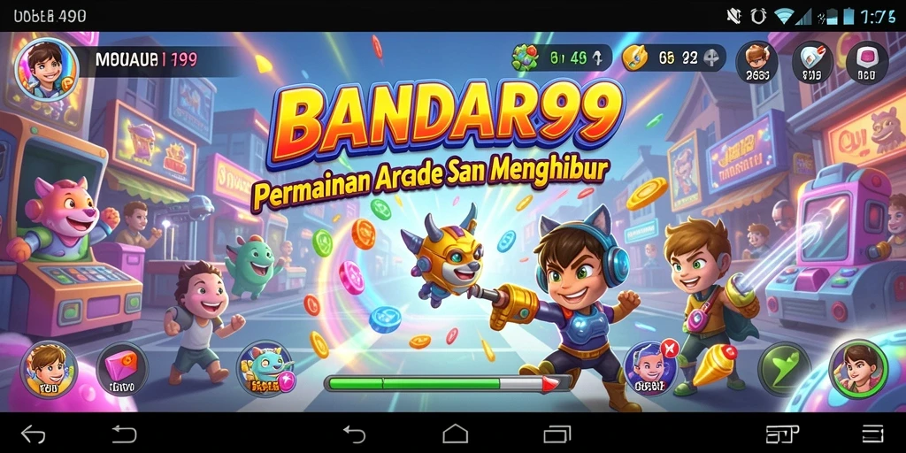 Tangkapan layar gameplay seru dari BANDAR99 dengan aksi Arcade yang mendebarkan.