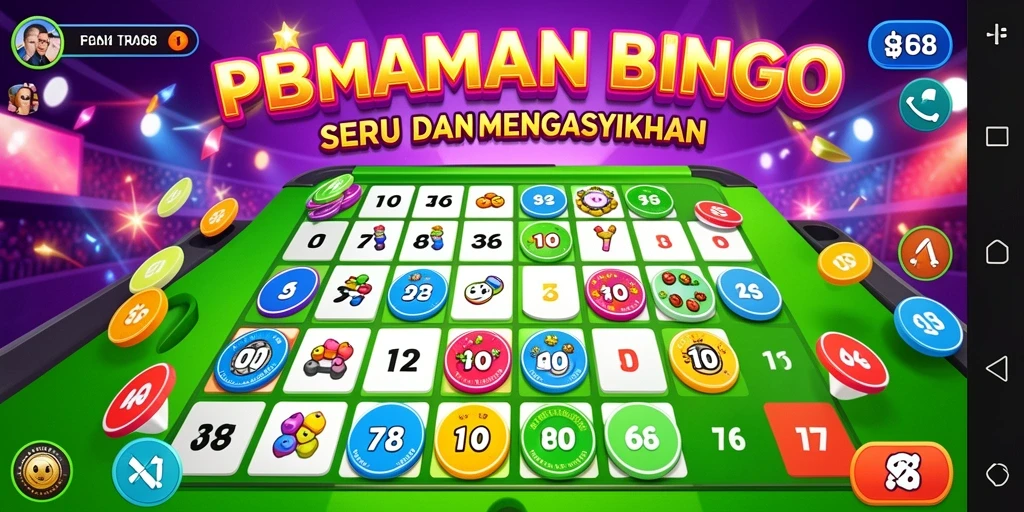 Tampilan inovatif gameplay Bingo di FO8 yang mengasyikkan.