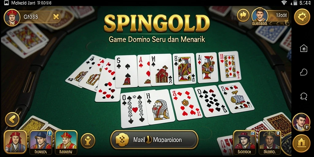 Gameplay menarik SPINGOLD dengan grafis yang memukau.