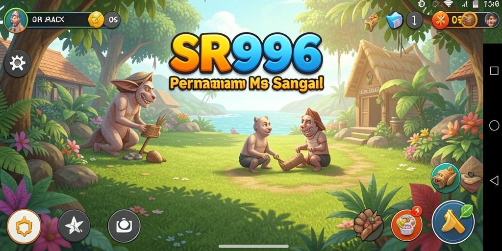 Tampilan gameplay SR996 yang penuh warna dan menawan.